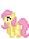 Size: 42x56 | Tagged: safe, artist:zeka10000, character:fluttershy, species:pegasus, species:pony, animated, female, pixel art, simple background, solo, terraria, transparent background, walking