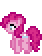 Size: 42x56 | Tagged: safe, artist:zeka10000, character:pinkie pie, species:earth pony, species:pony, animated, female, pixel art, simple background, solo, terraria, transparent background, walking