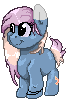 Size: 70x100 | Tagged: safe, artist:intfighter, oc, oc only, species:earth pony, species:pony, g4, earth pony oc, pixel art, simple background, smiling, solo, transparent background