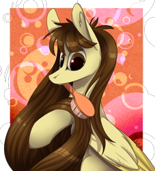 Size: 2000x2200 | Tagged: safe, artist:intfighter, oc, oc only, species:pegasus, species:pony, g4, brush, mouth hold, pegasus oc, simple background, solo, transparent background, wings