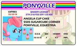 Size: 500x300 | Tagged: safe, artist:doctorxfizzle, character:cup cake, full name, license