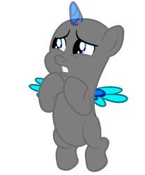 Size: 898x1080 | Tagged: safe, artist:intfighter, oc, oc only, species:alicorn, species:pony, g4, alicorn oc, bald, base, colt, flying, horn, male, simple background, solo, transparent background, wings, worried