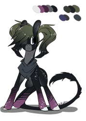 Size: 1615x2263 | Tagged: safe, artist:intfighter, oc, oc only, species:earth pony, species:pony, g4, clothing, earth pony oc, hair over one eye, leonine tail, one eye closed, scarf, simple background, solo, transparent background