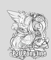Size: 828x965 | Tagged: safe, artist:intfighter, oc, oc only, species:alicorn, species:pony, g4, alicorn oc, base, horn, lineart, rearing, solo, watermark, wings