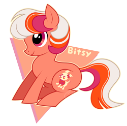 Size: 1084x1075 | Tagged: safe, artist:conphettey, oc, oc only, oc:bitsy, species:earth pony, species:pony, g4, female, i can't believe it's not hasbro studios, mare, simple background, solo, transparent background
