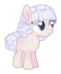 Size: 703x840 | Tagged: safe, artist:sweet-psycho-uwu, oc, oc only, oc:morning sweetness, parent:cheese sandwich, parent:pinkie pie, parents:cheesepie, species:earth pony, species:pony, g4, female, filly, offspring, simple background, solo, transparent background