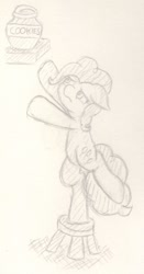 Size: 680x1300 | Tagged: safe, artist:ramott, character:pinkie pie, doodle