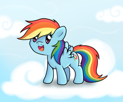 Size: 1200x1000 | Tagged: dead source, safe, artist:maplesunrise, character:rainbow dash, chibi, female, solo