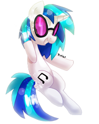 Size: 800x1000 | Tagged: safe, artist:zoiby, character:dj pon-3, character:vinyl scratch, female, solo