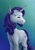 Size: 1400x1981 | Tagged: safe, artist:dahtamnay, character:rarity, species:pony, species:unicorn, g4, female, gradient background, hoers, mare, simple background, solo