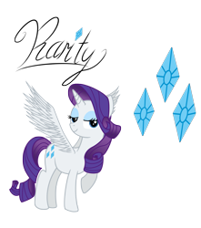 Size: 2603x2943 | Tagged: safe, artist:deannaphantom13, character:rarity, species:alicorn, species:pony, alicornified, female, race swap, raricorn, simple background, solo, transparent background