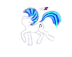 Size: 819x652 | Tagged: safe, artist:octavia_synch, artist:synch-anon, character:dj pon-3, character:vinyl scratch, female, solo