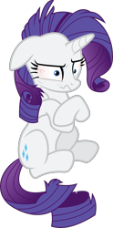 Size: 6000x12083 | Tagged: safe, artist:dasprid, character:rarity, episode:for whom the sweetie belle toils, absurd resolution, disturbed, female, marshmelodrama, mental breakdown, rarisnap, solo