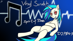 Size: 1920x1080 | Tagged: safe, artist:tlatophat, character:dj pon-3, character:vinyl scratch, wallpaper