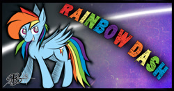 Size: 2264x1182 | Tagged: safe, artist:xxxsketchbookxxx, character:rainbow dash, black outlines, cover photo, female, solo, vector, wallpaper