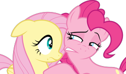 Size: 10154x6000 | Tagged: safe, artist:dasprid, character:fluttershy, character:pinkie pie, equestria girls:rainbow rocks, g4, my little pony: equestria girls, my little pony:equestria girls, absurd resolution, simple background, transparent background, vector