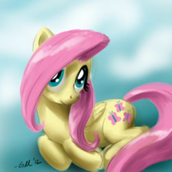 Size: 640x640 | Tagged: safe, artist:giantmosquito, character:fluttershy, female, solo
