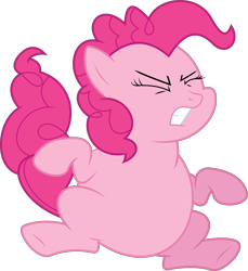 Size: 6000x6544 | Tagged: safe, artist:dasprid, character:pinkie pie, episode:the cutie map, g4, my little pony: friendship is magic, .svg available, absurd resolution, chubby cheeks, fat, female, pudgy pie, simple background, solo, transparent background, vector