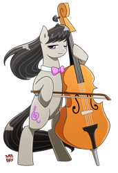 Size: 650x950 | Tagged: safe, artist:norang94, character:octavia melody, cello, female, musical instrument, simple background, solo, transparent background
