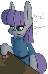 Size: 647x1000 | Tagged: safe, artist:color-spark, character:maud pie, female, solo