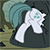 Size: 50x50 | Tagged: safe, artist:foxbeast, edit, character:cloudy quartz, species:earth pony, species:pony, animated, butt, butt only, buttstuck, female, gif for breezies, mare, picture for breezies, plot, solo, stuck