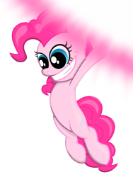 Size: 1536x2048 | Tagged: safe, artist:prismaticstars, character:pinkie pie, female, simple background, smile hd, solo, spirit bomb, transparent background, vector