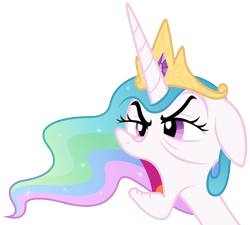 Size: 800x719 | Tagged: safe, artist:bobsicle0, artist:reginault, edit, character:granny smith, character:princess celestia, species:pony, bust, elderly, female, fusion, mare, old, older, portrait, simple background, solo, transparent background, vector, vector edit
