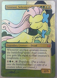 Size: 443x606 | Tagged: safe, artist:feather, character:fluttershy, magic the gathering