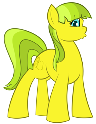 Size: 3863x5000 | Tagged: safe, artist:unpeeledwasp, oc, oc only, oc:lemon drop, species:earth pony, species:pony, derpibooru community collaboration, 2017 community collab, absurd resolution, female, mare, simple background, solo, transparent background