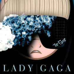 Size: 1500x1500 | Tagged: safe, artist:aldobronyjdc, species:pony, album, album cover, cover, lady gaga, music, parody, ponified, ponified album cover, ponified celebrity, solo, the fame