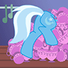 Size: 100x100 | Tagged: safe, artist:foxbeast, character:trixie, species:pony, species:unicorn, episode:all bottled up, g4, my little pony: friendship is magic, animated, butt, butt only, buttstuck, cup, female, gif, mare, picture for breezies, plot, solo, teacup, that pony sure does love teacups, the great and powerful ass