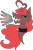 Size: 1024x1565 | Tagged: safe, artist:breeoche, oc, oc only, oc:suki, species:changeling, species:pony, species:unicorn, gay pride flag, hybrid, male, pride, red changeling, simple background, solo, stallion, trans male, transgender, transgender pride flag, transparent background