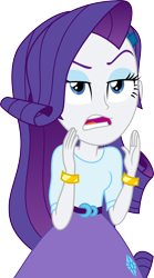 Size: 3000x5401 | Tagged: safe, artist:aqua-pony, character:rarity, equestria girls:dance magic, g4, my little pony: equestria girls, my little pony:equestria girls, spoiler:eqg specials, absurd resolution, bracelet, clothing, female, lidded eyes, meme, open mouth, simple background, skirt, solo, transparent background, vector, you dense motherfucker