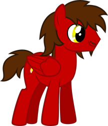 Size: 6200x7167 | Tagged: safe, artist:nupiethehero, oc, oc only, oc:chip, species:pegasus, species:pony, absurd resolution, request, simple background, solo, transparent background