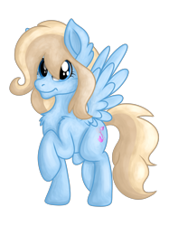 Size: 2048x2732 | Tagged: safe, artist:prismaticstars, oc, oc only, species:pegasus, species:pony, female, high res, mare, raised hoof, simple background, solo, transparent background