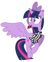 Size: 5753x7392 | Tagged: safe, artist:mundschenk85, character:twilight sparkle, character:twilight sparkle (alicorn), species:alicorn, species:pony, absurd resolution, blowing, blowing whistle, bottomless, buckball, clothing, cute, female, mare, partial nudity, puffy cheeks, rainbow dashs coaching whistle, referee, referee shirt, simple background, solo, sports, transparent background, twiabetes, vector, whistle, whistle necklace