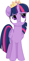 Size: 3000x6370 | Tagged: safe, artist:aqua-pony, character:twilight sparkle, character:twilight sparkle (alicorn), species:alicorn, species:pony, my little pony: the movie (2017), absurd resolution, crown, cute, female, jewelry, mare, regalia, simple background, solo, transparent background, twiabetes, vector