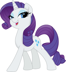 Size: 3000x3265 | Tagged: safe, artist:aqua-pony, character:rarity, species:pony, species:unicorn, my little pony: the movie (2017), female, mare, simple background, smiling, solo, transparent background, vector
