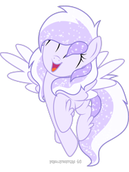 Size: 2048x2732 | Tagged: safe, artist:prismaticstars, oc, oc only, oc:starstorm slumber, species:pegasus, species:pony, eyes closed, female, happy, high res, mare, simple background, solo, transparent background