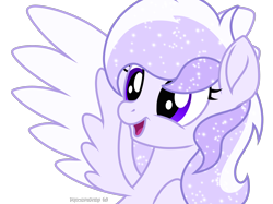 Size: 2732x2048 | Tagged: safe, artist:prismaticstars, oc, oc only, oc:starstorm slumber, species:pegasus, species:pony, female, high res, looking offscreen, mare, movie accurate, open mouth, simple background, solo, transparent background