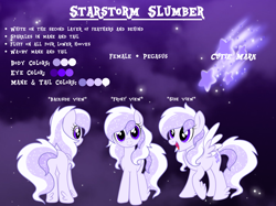 Size: 2732x2048 | Tagged: safe, artist:prismaticstars, oc, oc only, oc:starstorm slumber, species:pegasus, species:pony, cute, feathered fetlocks, female, high res, mare, ocbetes, reference sheet