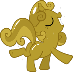 Size: 3176x3098 | Tagged: safe, artist:ocarina0ftimelord, character:sweetie belle, episode:one bad apple, g4, my little pony: friendship is magic, female, luster dust, plot, solo, sweetie gold