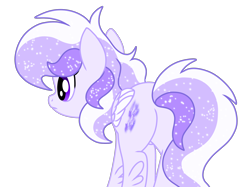 Size: 2732x2048 | Tagged: safe, artist:prismaticstars, oc, oc only, oc:starstorm slumber, species:pegasus, species:pony, colored wings, ethereal mane, female, galaxy mane, high res, mare, multicolored wings, plot, simple background, solo, transparent background, vector
