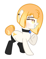 Size: 629x805 | Tagged: safe, artist:galaxyswirlsyt, oc, oc:summer, species:earth pony, species:pony, clothing, female, mare, simple background, socks, solo, transparent background