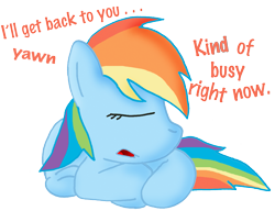 Size: 1329x1073 | Tagged: safe, artist:ajmstudios, character:rainbow dash, busy, cute, eyes closed, female, meme, open mouth, prone, simple background, sleepy, sleepyhead, solo, transparent background, yawn