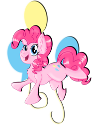 Size: 2048x2732 | Tagged: safe, artist:prismaticstars, character:pinkie pie, species:earth pony, species:pony, cutie mark, female, happy, high res, mare, simple background, solo, transparent background