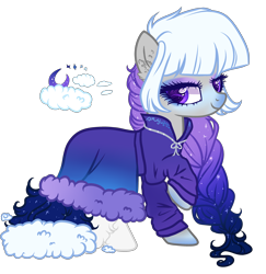 Size: 3500x3600 | Tagged: safe, artist:gihhbloonde, base used, oc, oc only, species:earth pony, species:pony, clothing, female, galaxy mane, gradient hair, mare, simple background, solo, transparent background