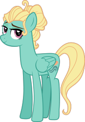 Size: 1392x2000 | Tagged: safe, artist:whalepornoz, character:zephyr breeze, species:pegasus, species:pony, aura winds, female, folded wings, mare, rule 63, simple background, smiling, solo, standing, transparent background, vector, wings