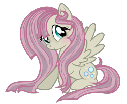 Size: 1055x870 | Tagged: safe, artist:galaxyswirlsyt, oc, oc:stony flower, parent:fluttershy, parent:marble pie, parents:marbleshy, species:pegasus, species:pony, female, magical lesbian spawn, mare, offspring, simple background, solo, transparent background
