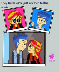 Size: 1024x1249 | Tagged: safe, artist:resotii, character:flash sentry, character:sunset shimmer, ship:flashimmer, my little pony:equestria girls, female, male, shipping, straight
